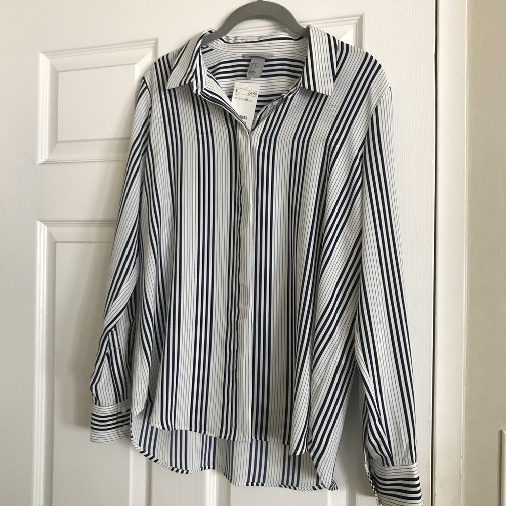 H&M Button Up Blouse
